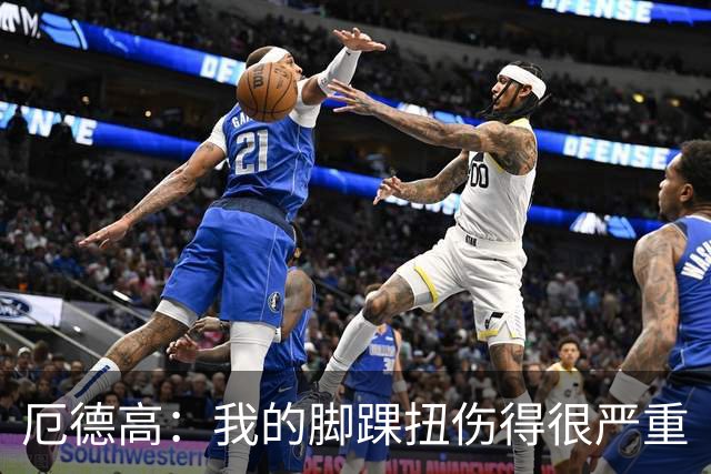 厄德高：我的脚踝扭伤得很严重