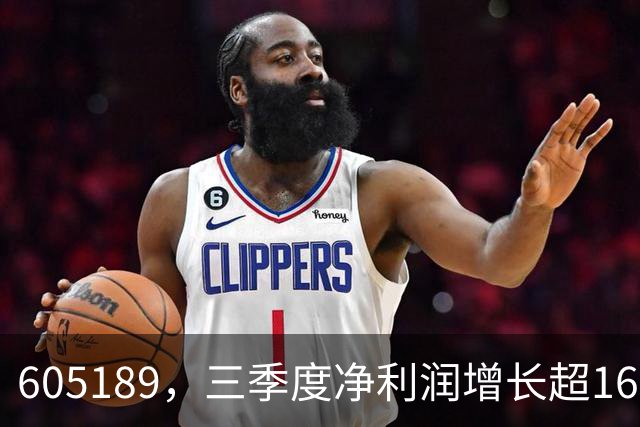 605189，三季度净利润增长超1600%！